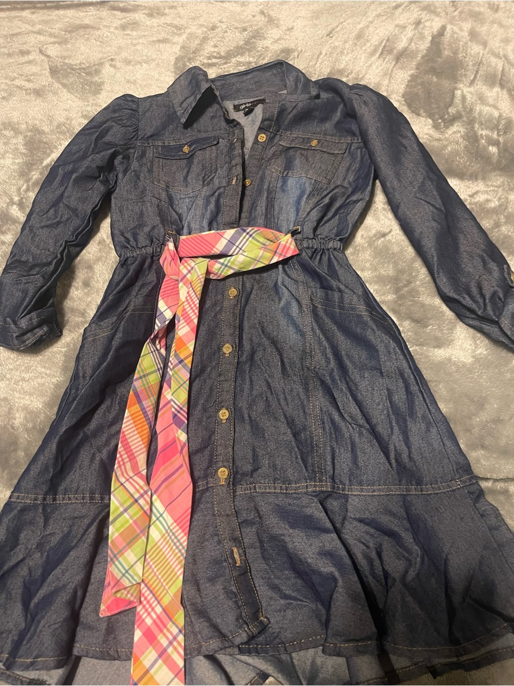 Denim dress girls